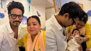 आखिरकार सामने आ ही गया 'काजू' का चेहरा! 'यशवीर' की शक्ल देखने के बाद फैंस बोले- 'क्यूटेस्ट बेबी'