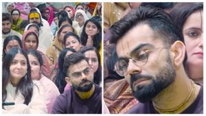 एक बार फिर प्रेमानंद जी महाराज की शरण में पहुंचे विराट-अनुष्का, तस्वीरें हुईं वायरल