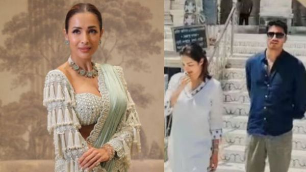 17 साल छोटे रूमर्ड बॉयफ्रेंड संग मंदिर में माथा टेकने पहुंचीं मलाइका अरोड़ा, फैन्स बोले- रिश्ता पक्का...