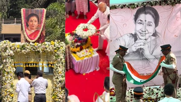 Asha Bhosle Funeral: पंचतत्व में विलीन हुईं आशा भोसले, बेटे आनंद ने दी मुखाग्नि  