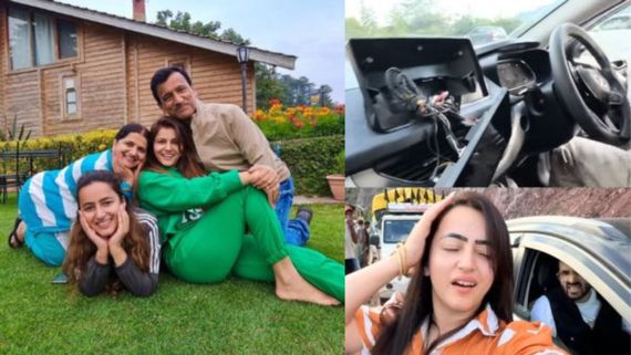  Rubina Dilaik की बहन और पिता का हुआ कार एक्सीडेंट, खौफनाक घटना का VIDEO आया सामने 