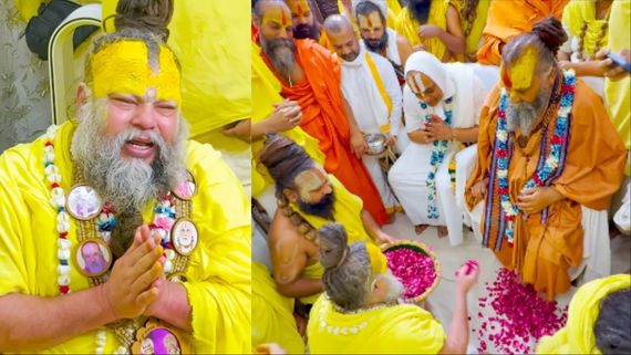 राजेंद्र दास जी महाराज को देख फफक-फफक कर रोए Premanand Maharaj, बीमारी में किया दंडवत प्रणाम और...