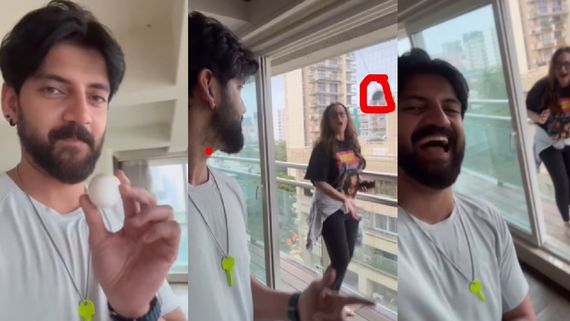जहीर इकबाल ने सोनाक्षी सिन्हा पर फेंका 'अंडा', फिर जो हुआ वो देख सिर पकड़ लेंगे आप