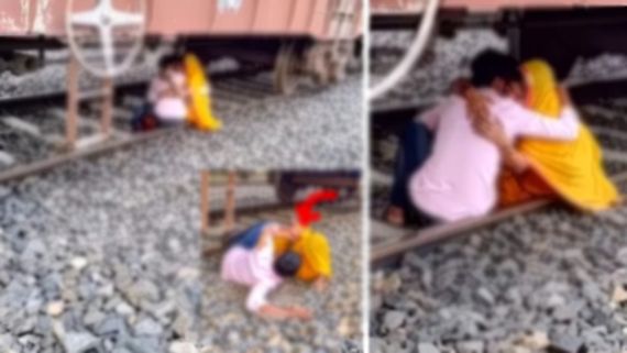 मालगाड़ी के नीचे रोमांस कर रहा था कपल, अचानक चल पड़ी ट्रेन तो हुआ ऐसा हाल, क्या है Video की सच्चाई?