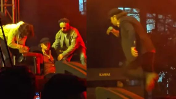 VIDEO: लाइव परफॉर्म करते हुए लड़खड़ाकर गिरे मोहित चौहान,  रोकना पड़ा शो, अब ऐसी है हालत