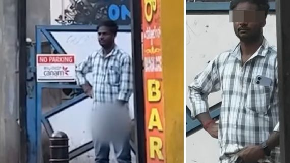 लड़की को देख पैंट खोला, करने लगा अश्लील इशारे, कैमरे कैद हरकत देख खौल जाएगा खून