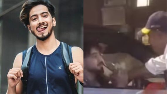 सड़क पर ट्रैफिक पुलिस के सामने गिड़गिड़ाते दिखे Mr Faisu, हाथ जोड़कर कहने लगे- 'माफ कर दो, दो दिन पहले ही...'