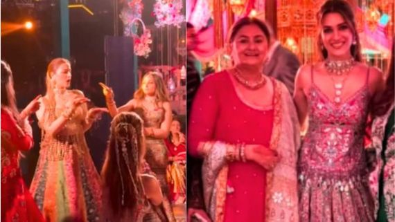  बेटी नुपूर के संगीत में डांस करते-करते इमोशनल हुईं मां, बहन कृति सेनन की भी भर आईं आंखें... देखें VIDEO