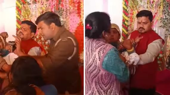 Viral Video: तीसरी शादी कर रहा था दूल्हा, दूसरी पत्नी ने गेस्ट हाउस पहुंचकर कर दी चढ़ाई, हैरान कर देगा वीडियो