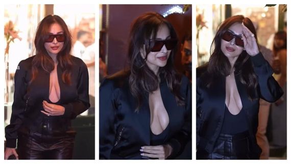 Malaika Arora Video: मलाइका ब्यूटीफुल खुले कपड़ो में कर गई चुल्ल, सिर्फ एक जगह से नहीं हट रही मर्दों की नजरे