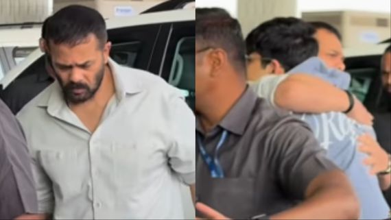 फायरिंग के बाद पहली बार दिखे रोहित शेट्टी, कड़ी सुरक्षा में बेटे को किया विदा, वीडियो हुआ वायरल