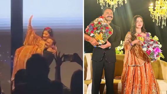 Inside Videos: ना ना ना करती रही IPS अंशिका, IPS केके बिश्नोई ने सगाई में गोद में उठाकर किया रोमांस 
