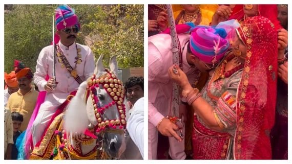 IPS KK Bishnoi ने पहले पीया मां का दूध फिर चढ़े घोड़ी, जानिए क्या ये दूध पिलाई की रस्म और क्यों होती है? 