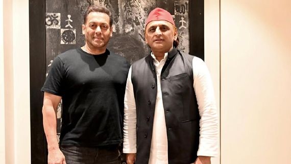 सलमान खान से मिले अखिलेश यादव, सलीम खान का जाना हाल, तस्वीर शेयर कर लिखी ये बात 