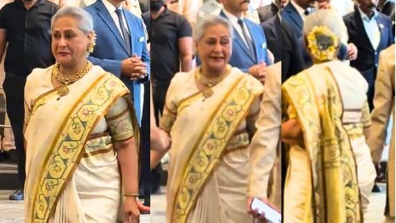  साड़ी, गहने, गजरा... सचिन तेंदुलकर के बेटे की शादी में रेखा की तरह सज संवर कर पहुंची जया बच्चन
