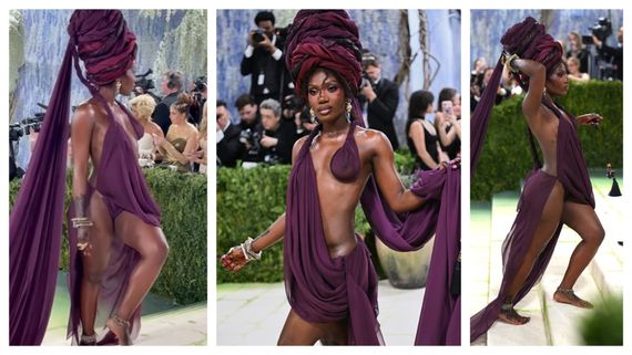 नंगे पैर ही उतरकर हिलाया Met Gala 2026, सावंली सलोनी Doechii को नसीब हुआ सबसे कम कपड़ा