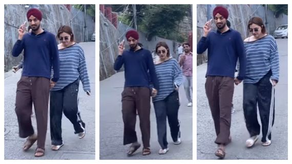 फिर अर्शदीप सिंह की बाहों में बाहे डाले निकली ये हसीना, लोग बोले- भाई थोड़ी प्रैक्टिस भी करले 