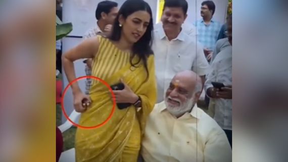 मशहूर एक्ट्रेस के साथ निर्देशक ने पब्लिक में की घिनौनी हरकत? असहज होकर हसीना को करना पड़ा ये काम
