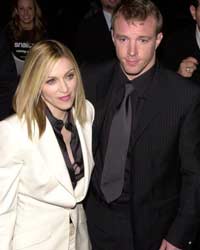 Madonna with Hubby Richie Madonna with Hubby Richie
