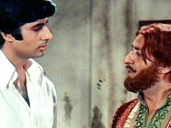 Amitabh with Pran Amitabh with Pran