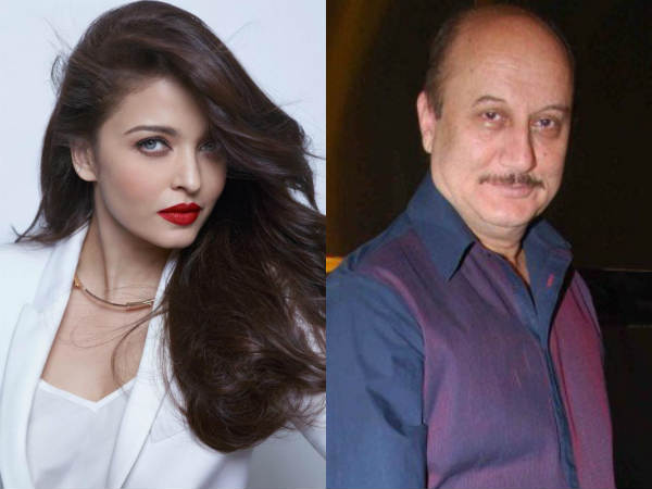 Aishwarya Rai Bachchan and Anupam playing main role in Jazbaa Aishwarya Rai Bachchan and Anupam playing main role in Jazbaa