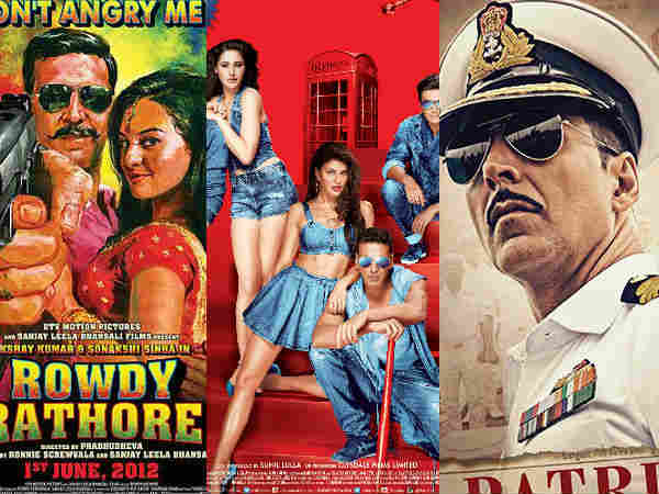 Akshay Kumar 100 crore films