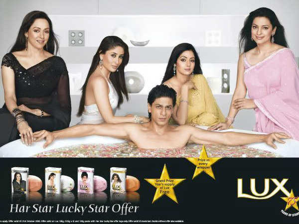 Shahrukh Khan in an ad
