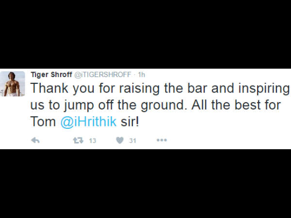 tiger shroff goof up