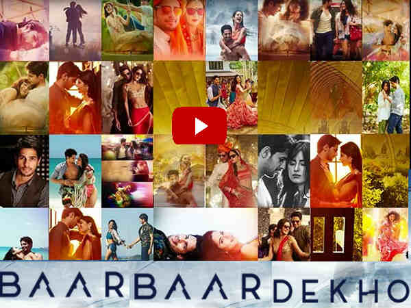 baar baar dekho official trailer