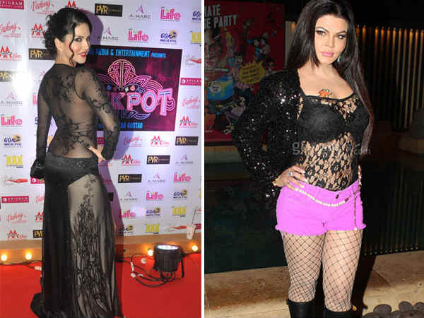 Rakhi Sawant and Sunny Leone war