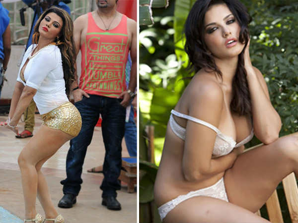 Rakhi Sawant and Sunny Leone war