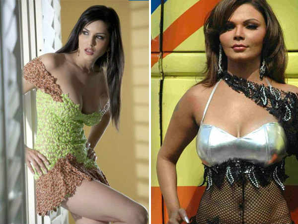 Rakhi Sawant and Sunny Leone war