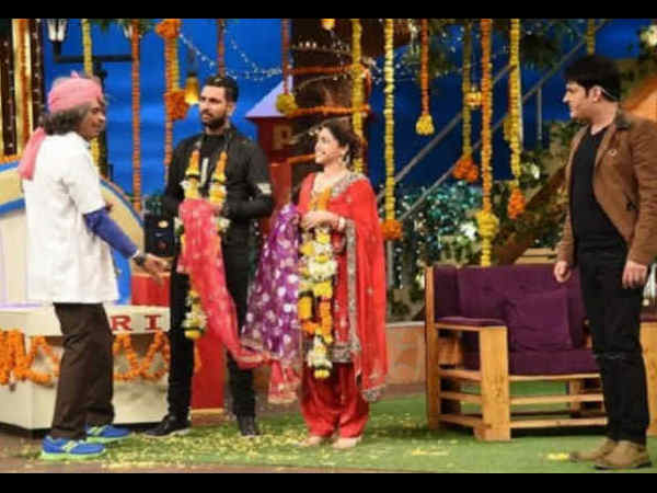 Yuvraj in Kapil Show