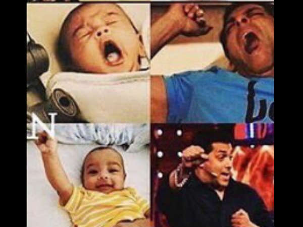 Salman Khan Ahil Pics