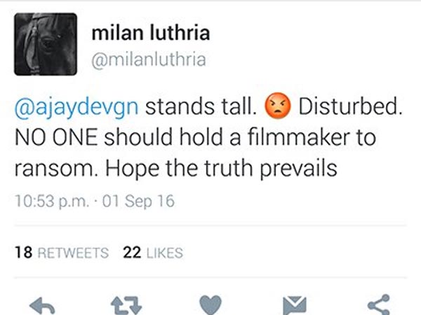 Ajay Devgn exposed Karan Johar KRK