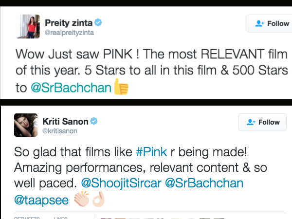 Pink Film review by celebs Pink Film review by celebs