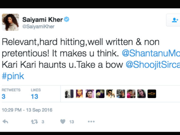 Pink Film review by celebs Pink Film review by celebs