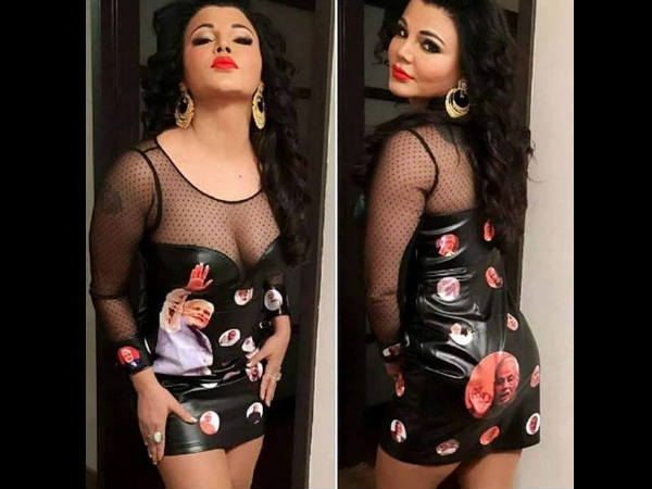 Rakhi Sawant and Sunny Leone war