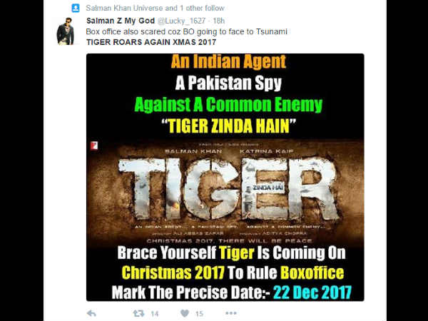  Tiger Zinda hai