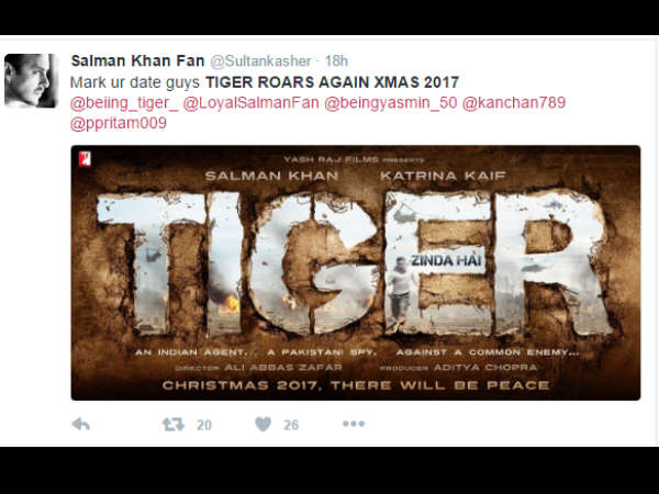 Tiger Zinda hai