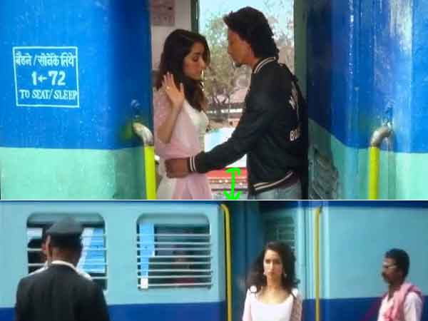 Bollywood train scenes