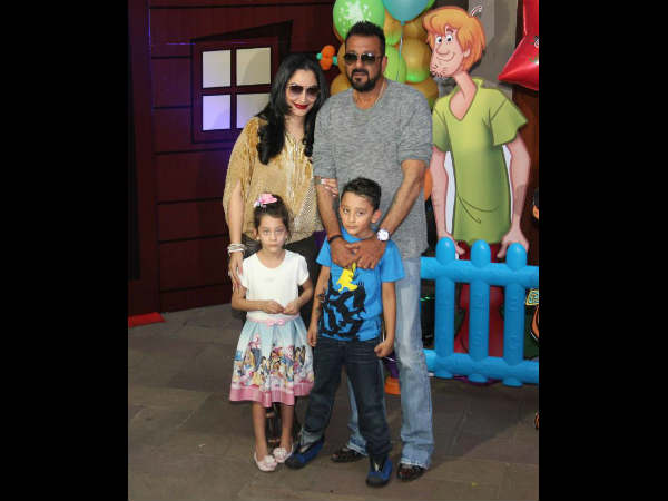 Sanjay Dutt Kids birthday