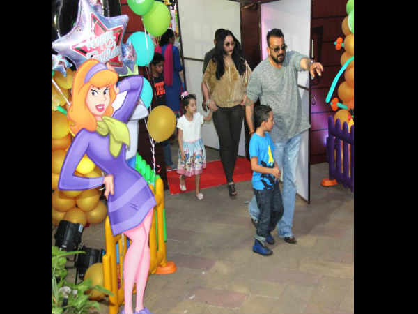 Sanjay Dutt Kids birthday