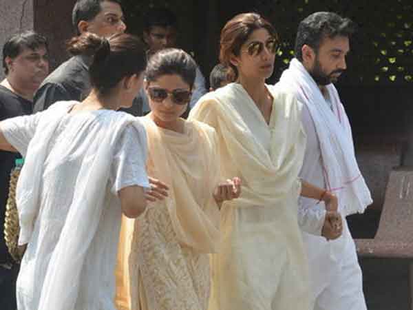 Shilpa Shetty father funeral