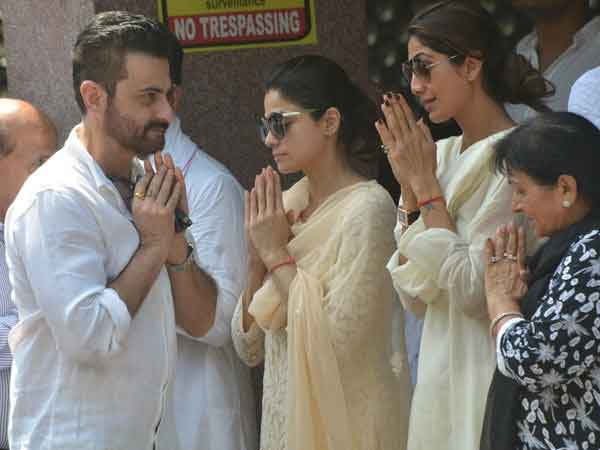 Shilpa Shetty father funeral