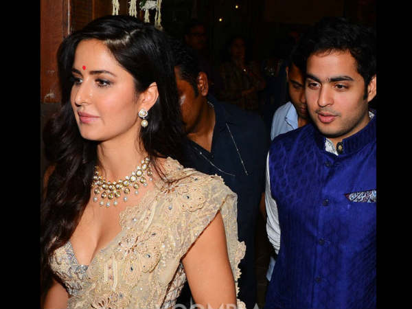 Katrina Kaif Akash Ambani party together on Diwali night. 