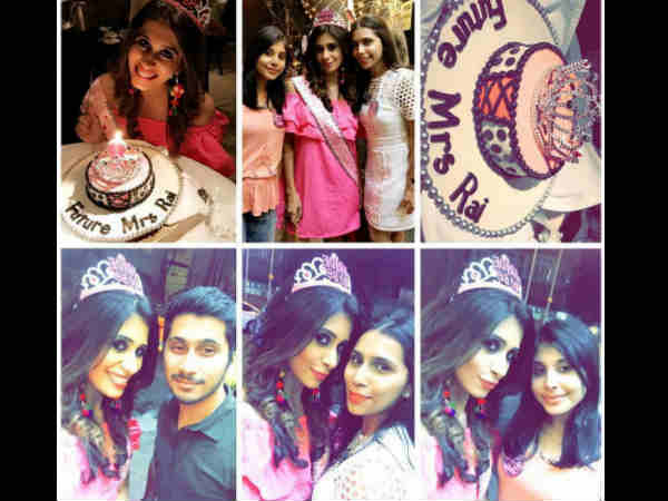 Ex-Bigg Boss ContestantKishwer Merchant gets a bachelorette party