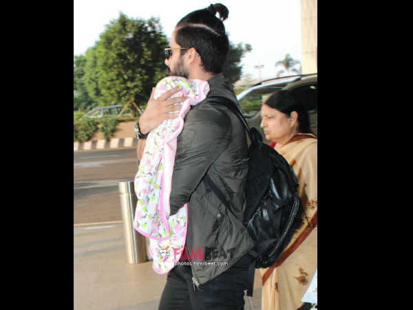 Shahid & Mira Kapoor Are Taking Their Baby Misha For her first holiday trip