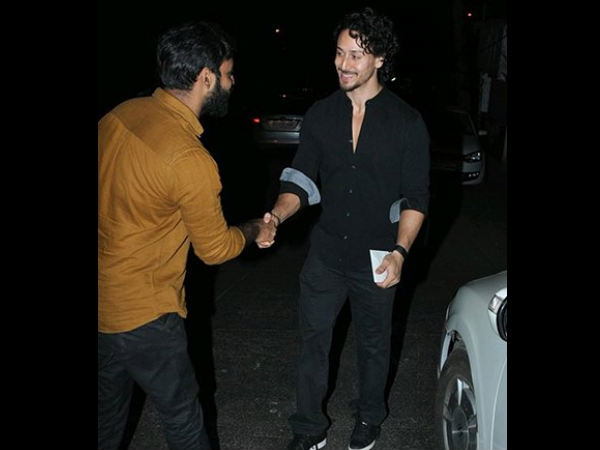 Tiger Shroff and Disha Patani look super happy and crazy on their dinner date