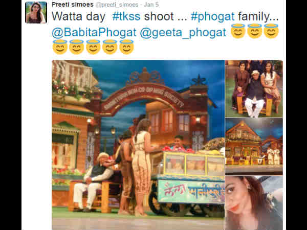 Real 'Dangal' girls Geeta Phogat and Babita Kumari with father Mahavir Singh Phogat in 'The Kapil Sharma Show'!